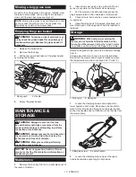 Предварительный просмотр 10 страницы Makita XML02 Instruction Manual