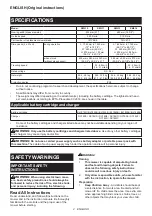 Preview for 2 page of Makita XML13 Instruction Manual