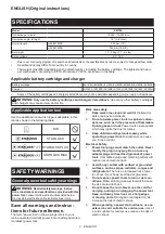 Preview for 2 page of Makita XMT04 Instruction Manual