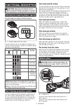 Предварительный просмотр 6 страницы Makita XMT04 Instruction Manual