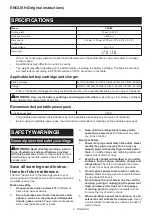 Preview for 2 page of Makita XMU05 Instruction Manual