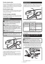 Preview for 9 page of Makita XMU05 Instruction Manual