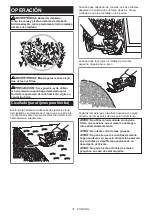 Preview for 37 page of Makita XMU05 Instruction Manual