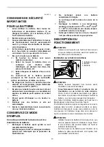 Preview for 13 page of Makita XOC01 Instruction Manual