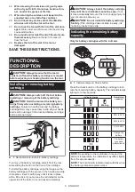 Preview for 6 page of Makita XOC02 Instruction Manual