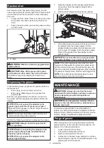 Preview for 11 page of Makita XPG01 Instruction Manual