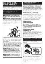 Preview for 20 page of Makita XPG01 Instruction Manual