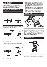 Предварительный просмотр 40 страницы Makita XPH07 Instruction Manual