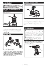 Preview for 8 page of Makita XPH11 Instruction Manual