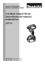 Preview for 25 page of Makita XPH12 Instruction Manual