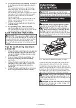 Предварительный просмотр 5 страницы Makita XPH13 Instruction Manual