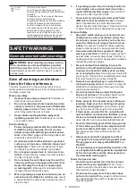 Preview for 5 page of Makita XPP01 Instruction Manual