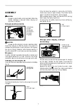 Предварительный просмотр 7 страницы Makita XRH03 Instruction Manual