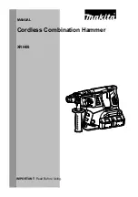Preview for 1 page of Makita XRH05Z Manual
