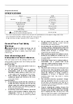 Preview for 2 page of Makita XRH05Z Manual