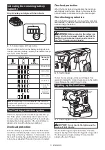 Preview for 6 page of Makita XRH06 Instruction Manual