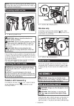 Предварительный просмотр 7 страницы Makita XRH06 Instruction Manual