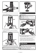 Предварительный просмотр 10 страницы Makita XRH06 Instruction Manual