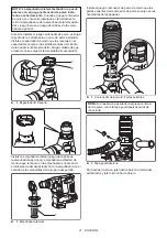 Предварительный просмотр 21 страницы Makita XRH06 Instruction Manual