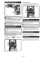 Предварительный просмотр 8 страницы Makita XRH07 Instruction Manual