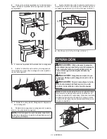 Предварительный просмотр 33 страницы Makita XRH07 Instruction Manual