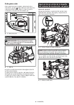 Предварительный просмотр 34 страницы Makita XRH08 Instruction Manual