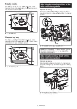 Предварительный просмотр 8 страницы Makita XRH12 Instruction Manual