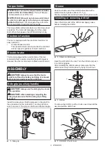 Preview for 9 page of Makita XRH12 Instruction Manual