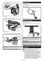 Предварительный просмотр 16 страницы Makita XRH12 Instruction Manual