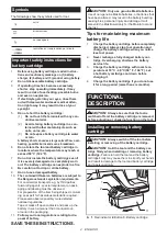 Предварительный просмотр 4 страницы Makita XRJ04 Instruction Manual