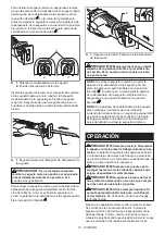 Предварительный просмотр 14 страницы Makita XRJ04 Instruction Manual