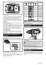 Предварительный просмотр 53 страницы Makita XRJ04 Instruction Manual