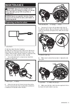 Предварительный просмотр 57 страницы Makita XRJ04 Instruction Manual