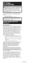 Preview for 8 page of Makita XRJ04Z Instruction Manual