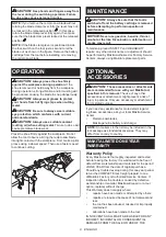 Preview for 8 page of Makita XRJ06 Instruction Manual