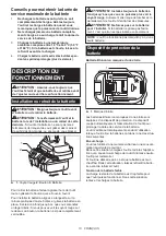 Предварительный просмотр 13 страницы Makita XRJ06 Instruction Manual