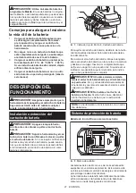 Предварительный просмотр 21 страницы Makita XRJ06 Instruction Manual