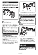 Предварительный просмотр 23 страницы Makita XRJ06 Instruction Manual