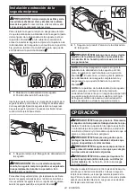 Предварительный просмотр 24 страницы Makita XRJ06 Instruction Manual