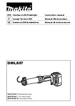 Preview for 37 page of Makita XRM05 Instruction Manual