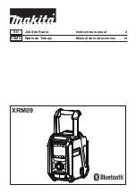 Preview for 1 page of Makita XRM09 Instruction Manual