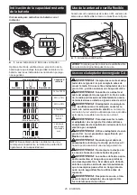 Предварительный просмотр 25 страницы Makita XRM10 Instruction Manual