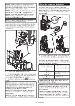 Предварительный просмотр 27 страницы Makita XRM10 Instruction Manual