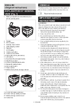 Preview for 4 page of Makita XRM11 Instruction Manual