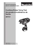 Makita XRT01 Instruction Manual предпросмотр