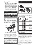 Preview for 6 page of Makita XRT01 Instruction Manual