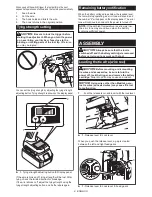 Preview for 8 page of Makita XRT01 Instruction Manual