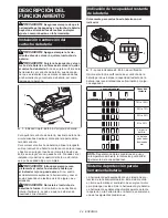 Preview for 24 page of Makita XRT01 Instruction Manual