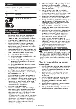 Предварительный просмотр 6 страницы Makita XRT02 Instruction Manual