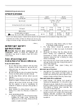 Предварительный просмотр 2 страницы Makita XRU01 Instruction Manual